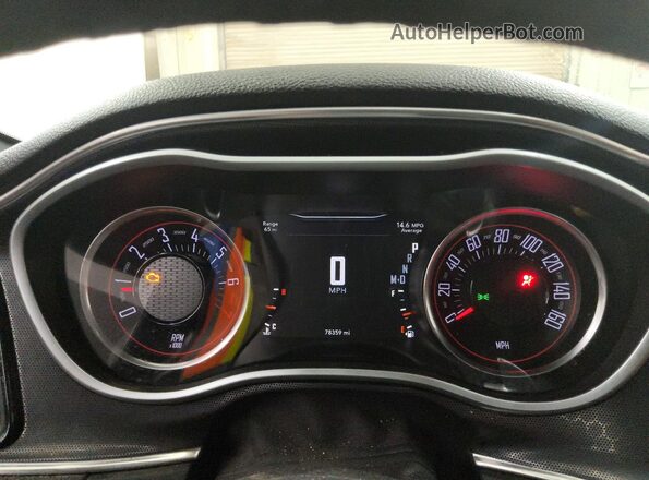 2C3CDZGG7HH589374 2017 DODGE CHALLENGER Black უკანა სავარძლების ხედი