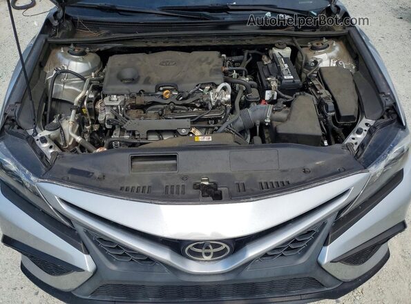 4T1G11AK9NU713041 2022 TOYOTA CAMRY Silver Vista de la etiqueta del VIN