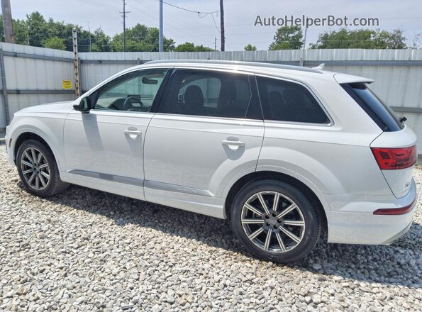 WA1LHAF71KD026709 2019 AUDI Q7 White Задня права чверть