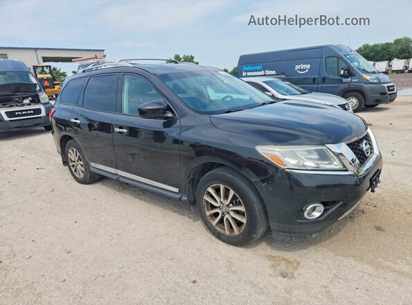 5N1AR2MM5GC654404 2016 NISSAN PATHFINDER Black Widok z przodu