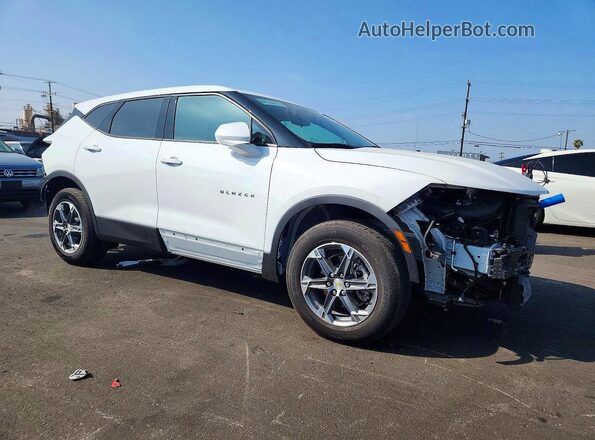 3GNKBHR4XSS230039 2025 CHEVROLET BLAZER White Front view