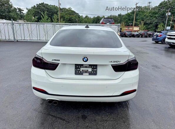 WBA4J3C51JBG91696 2018 BMW 4 SERIES Белый Вид салона спереди