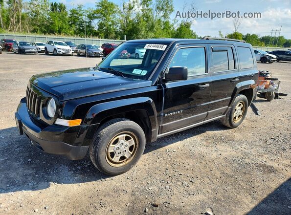 1C4NJRBB5GD671415 2016 JEEP PATRIOT Black Հետևի ձախ