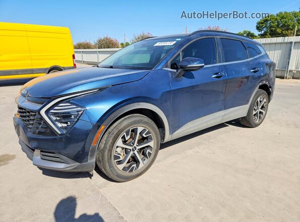 KNDPVCDG9R7134597 2024 KIA SPORTAGE Blue Rear left