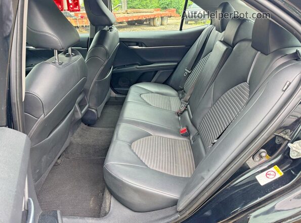 4T1B11HK2JU552249 2018 TOYOTA CAMRY Black VIN კოდის სტიკერის ხედი