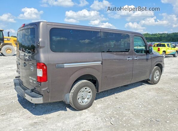 5BZBF0AA0HN850031 2017 NISSAN NV Brown Հետևի աջ