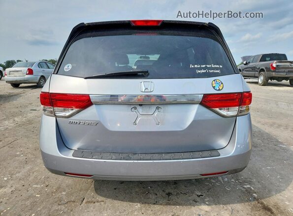 5FNRL5H25GB163207 2016 HONDA ODYSSEY Silver უკანა ხედი