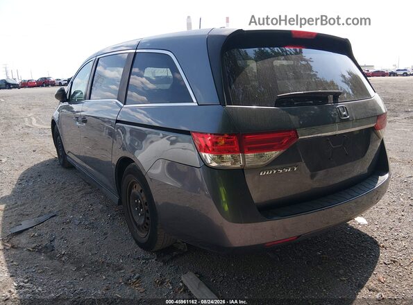 5FNRL5H2XGB066682 2016 HONDA ODYSSEY Gray Tył lewy
