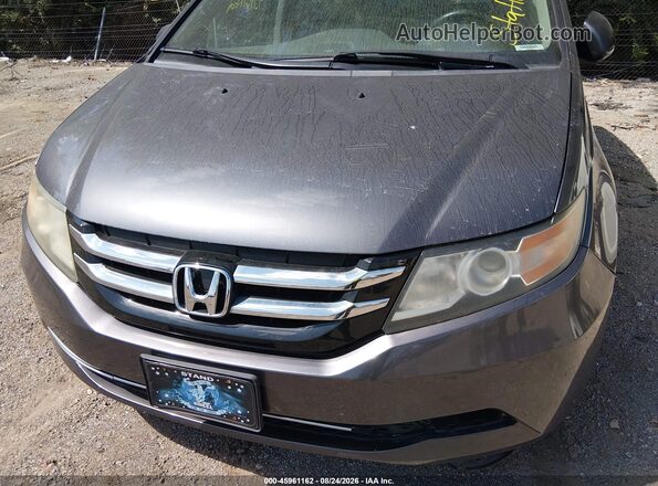5FNRL5H2XGB066682 2016 HONDA ODYSSEY Gray Widok z przodu