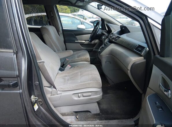 5FNRL5H2XGB066682 2016 HONDA ODYSSEY Gray Widok wnętrza z przodu