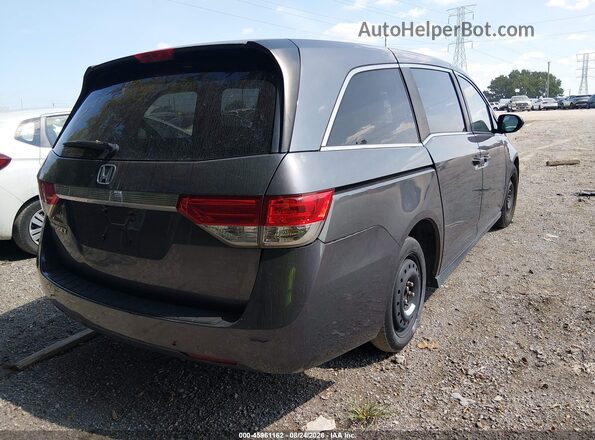 5FNRL5H2XGB066682 2016 HONDA ODYSSEY Gray Tył prawy