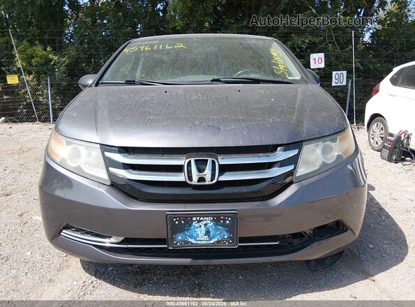 5FNRL5H2XGB066682 2016 HONDA ODYSSEY Gray Widok zestawu wskaźników