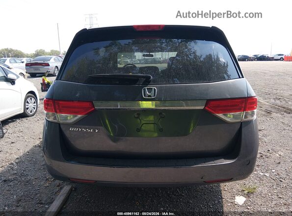 5FNRL5H2XGB066682 2016 HONDA ODYSSEY Gray 