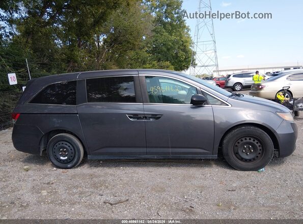 5FNRL5H2XGB066682 2016 HONDA ODYSSEY Gray Widok wnętrza z tyłu