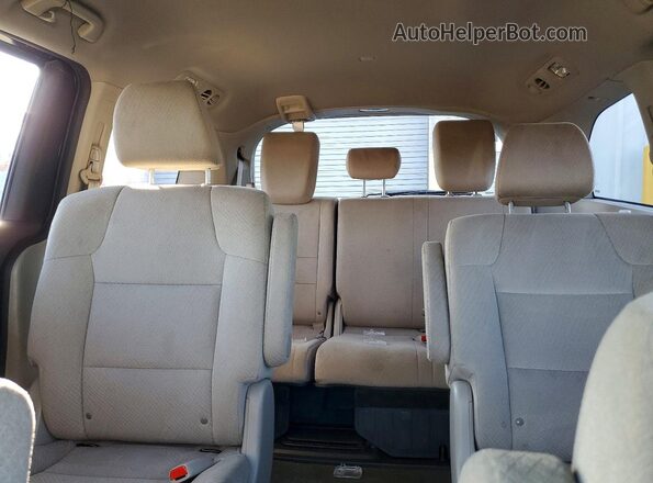5FNRL5H2XGB075284 2016 HONDA ODYSSEY Burgundy Widok tylnych siedzeń