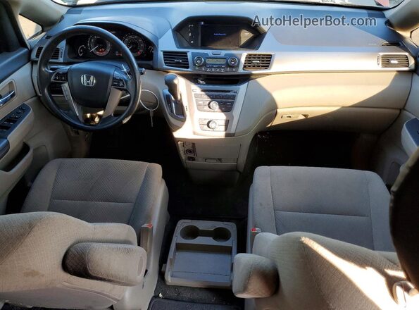 5FNRL5H2XGB075284 2016 HONDA ODYSSEY Burgundy Widok deski rozdzielczej