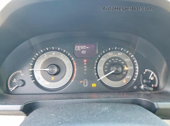 5FNRL5H2XGB075284 2016 HONDA ODYSSEY Burgundy Widok zestawu wskaźników