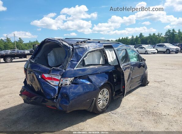 5FNRL5H2XGB165776 2016 HONDA ODYSSEY Blue წინა ხედი