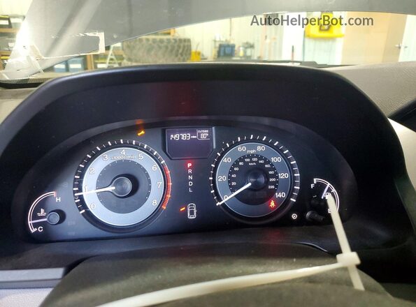 5FNRL5H30GB020089 2016 HONDA ODYSSEY Gray ხელსაწყოთა პანელის ხედი
