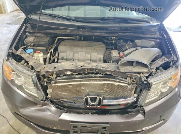 5FNRL5H30GB020089 2016 HONDA ODYSSEY Gray ძრავის განყოფილების ხედი