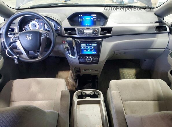 5FNRL5H30GB020089 2016 HONDA ODYSSEY Gray წინა პანელის ხედი