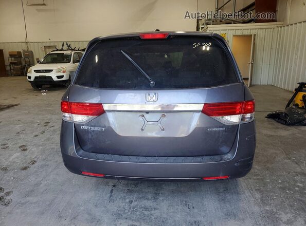 5FNRL5H30GB020089 2016 HONDA ODYSSEY Gray უკანა ხედი