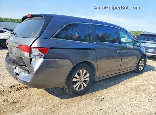 5FNRL5H30HB004055 2017 HONDA ODYSSEY Gray Задня права чверть