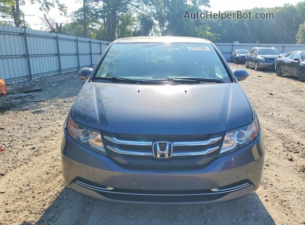 5FNRL5H30HB004055 2017 HONDA ODYSSEY Gray Вид спереду