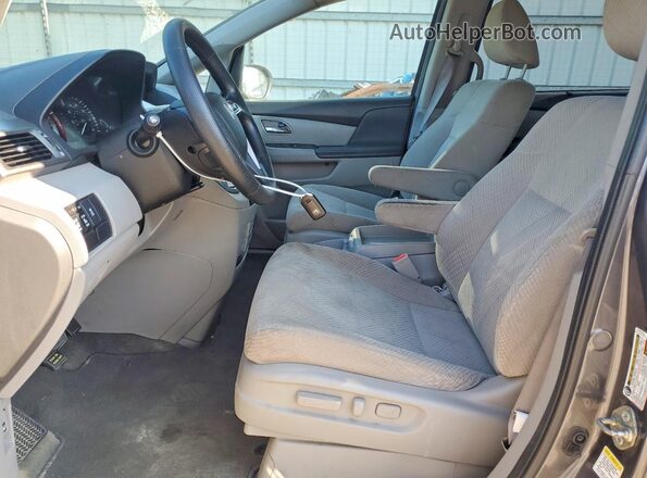 5FNRL5H30HB004055 2017 HONDA ODYSSEY Gray Вид салону спереду