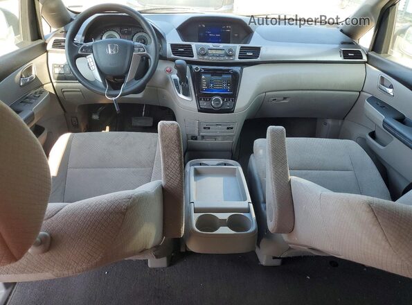 5FNRL5H30HB004055 2017 HONDA ODYSSEY Gray Вид панелі приладів