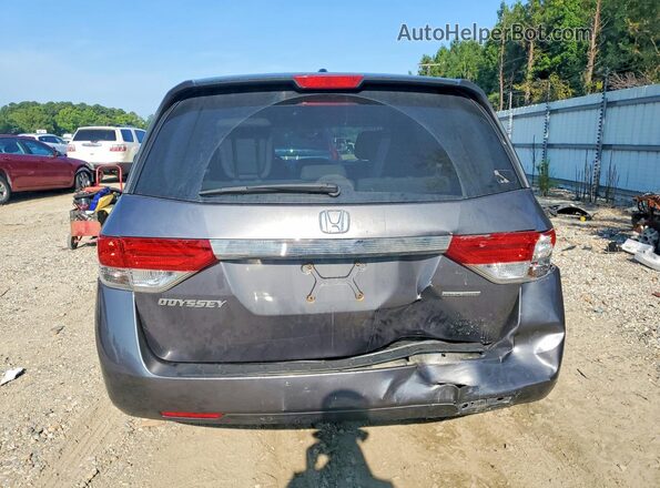 5FNRL5H30HB004055 2017 HONDA ODYSSEY Gray Вид ззаду