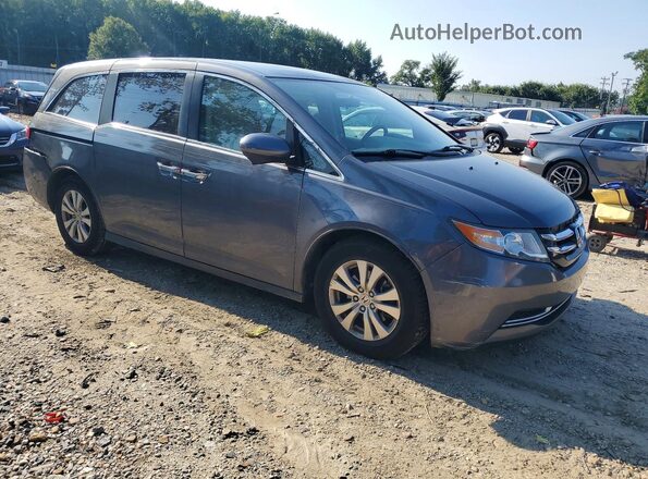 5FNRL5H30HB004055 2017 HONDA ODYSSEY Gray Передня права чверть