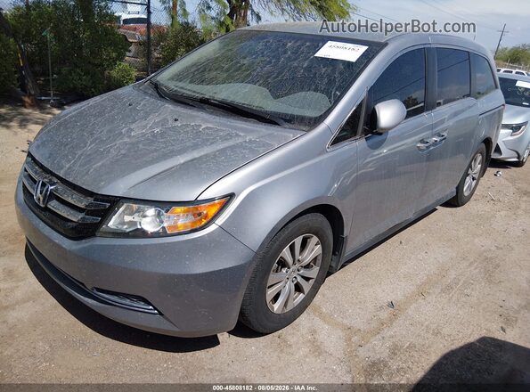 5FNRL5H30HB017825 2017 HONDA ODYSSEY Silver Przód lewy