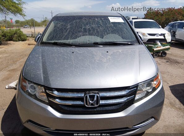 5FNRL5H30HB017825 2017 HONDA ODYSSEY Silver Widok deski rozdzielczej