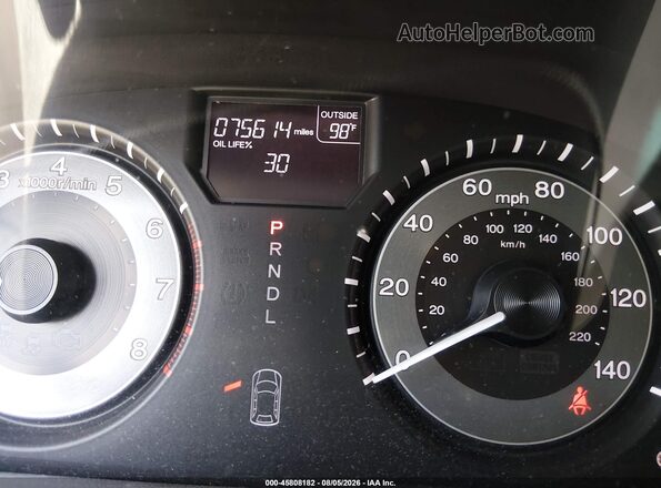 5FNRL5H30HB017825 2017 HONDA ODYSSEY Silver Widok wnętrza 360 stopni