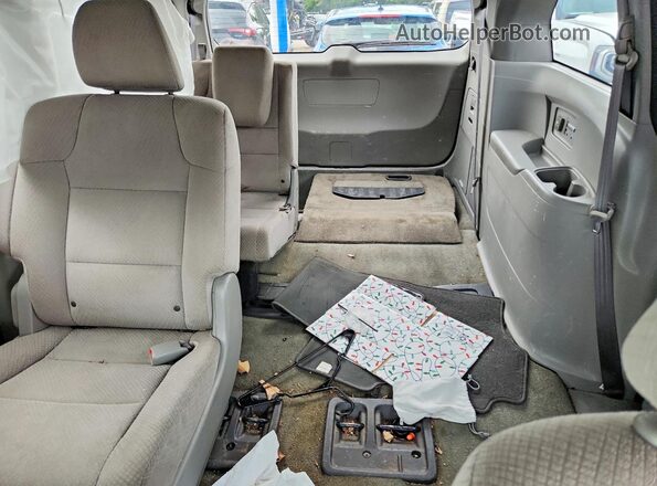 5FNRL5H30HB022071 2017 HONDA ODYSSEY Blue Вид задніх сидінь