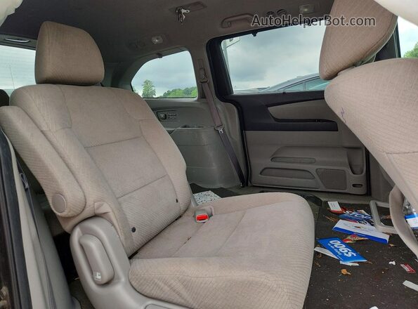 5FNRL5H30HB022071 2017 HONDA ODYSSEY Blue Вид задньої частини салону
