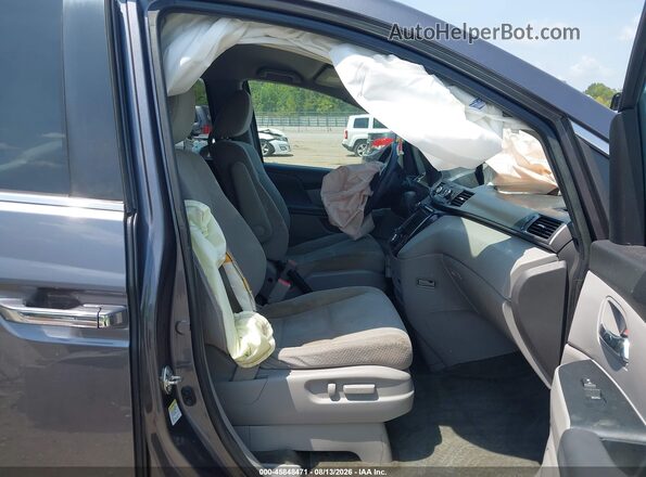 5FNRL5H31GB043249 2016 HONDA ODYSSEY Серый Вид салона спереди