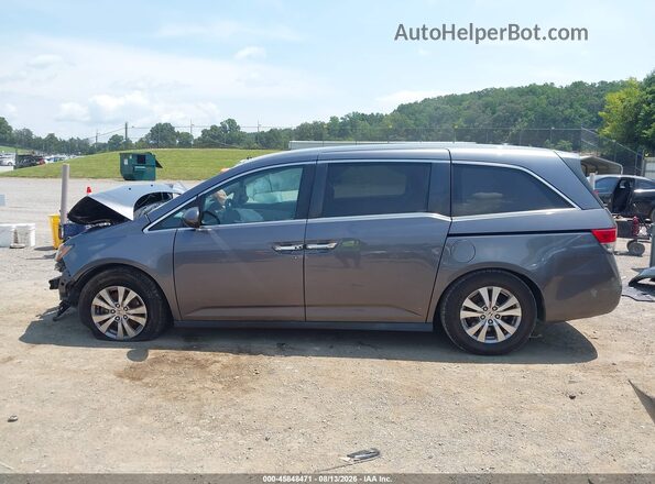 5FNRL5H31GB043249 2016 HONDA ODYSSEY Серый Вид задней части салона