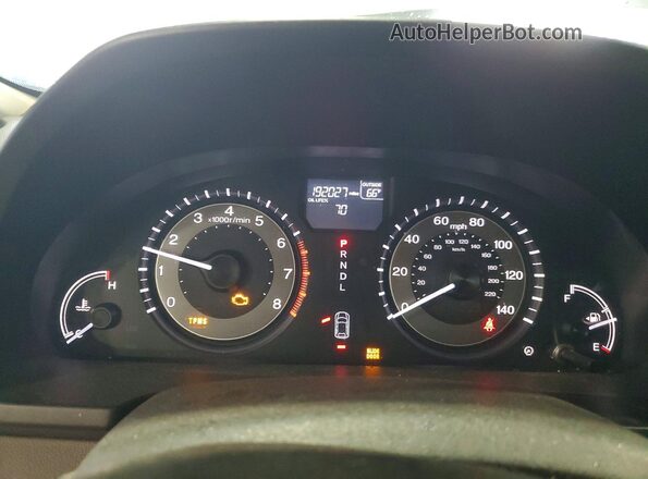 5FNRL5H32GB007621 2016 HONDA ODYSSEY Silver Instrument cluster view