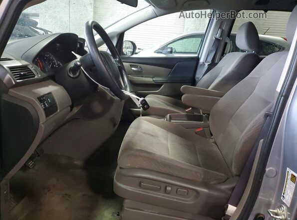 5FNRL5H32GB007621 2016 HONDA ODYSSEY Silver Front interior view