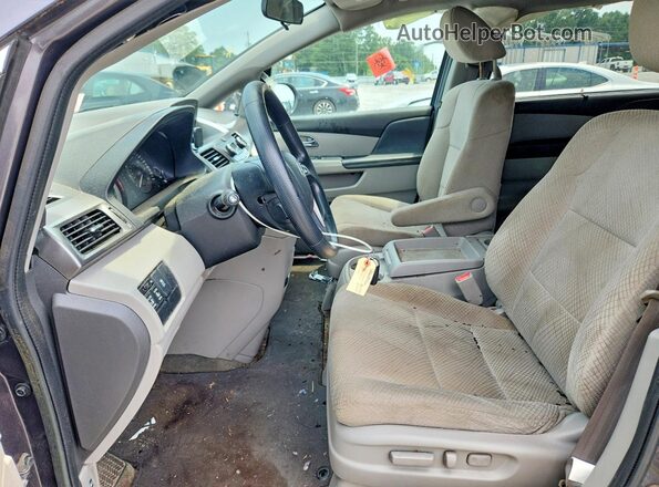 5FNRL5H32GB014522 2016 HONDA ODYSSEY Серый Вид салона спереди