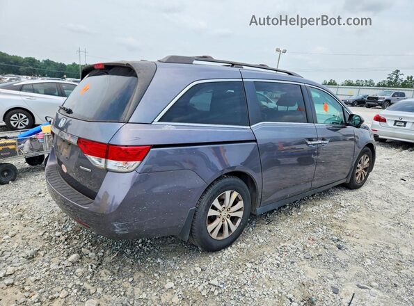 5FNRL5H32GB014522 2016 HONDA ODYSSEY Серый Задняя правая четверть