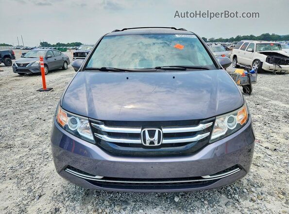 5FNRL5H32GB014522 2016 HONDA ODYSSEY Серый Вид спереди