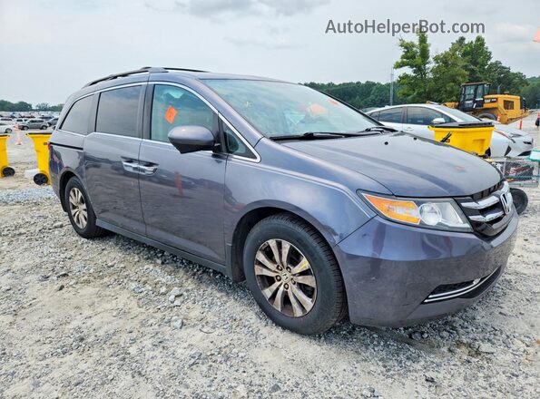 5FNRL5H32GB014522 2016 HONDA ODYSSEY Серый Передняя правая четверть