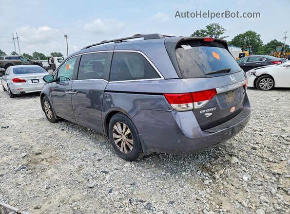 5FNRL5H32GB014522 2016 HONDA ODYSSEY Серый Задняя левая четверть