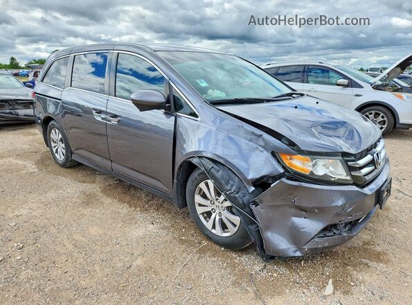 5FNRL5H32GB149192 2016 HONDA ODYSSEY Gray Przód prawy