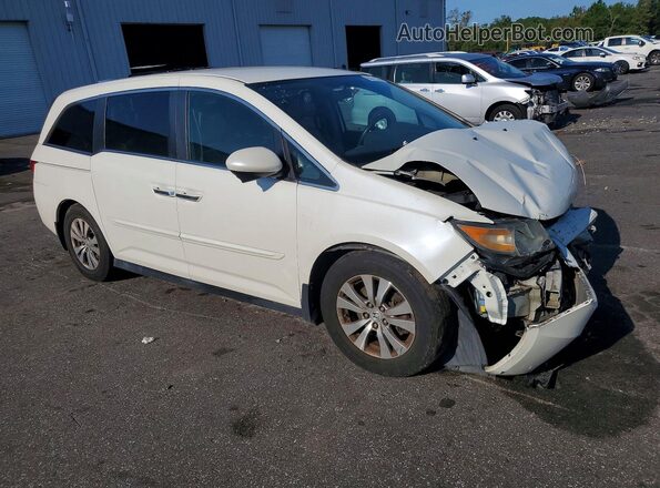 5FNRL5H32HB018166 2017 HONDA ODYSSEY White Przód prawy