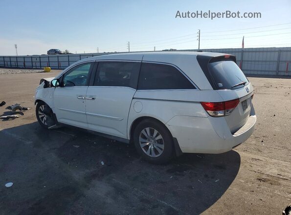 5FNRL5H32HB018166 2017 HONDA ODYSSEY White Tył lewy