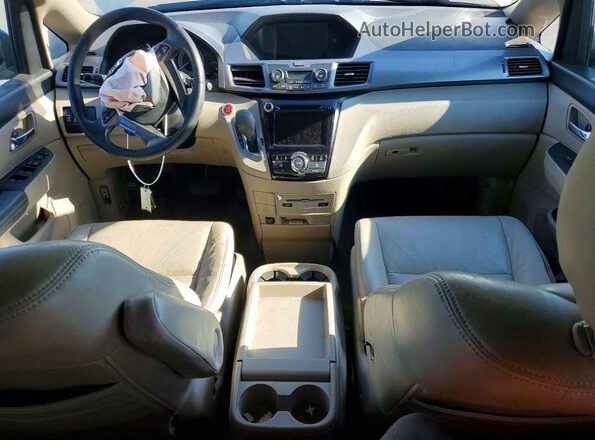 5FNRL5H32HB018166 2017 HONDA ODYSSEY White Widok deski rozdzielczej